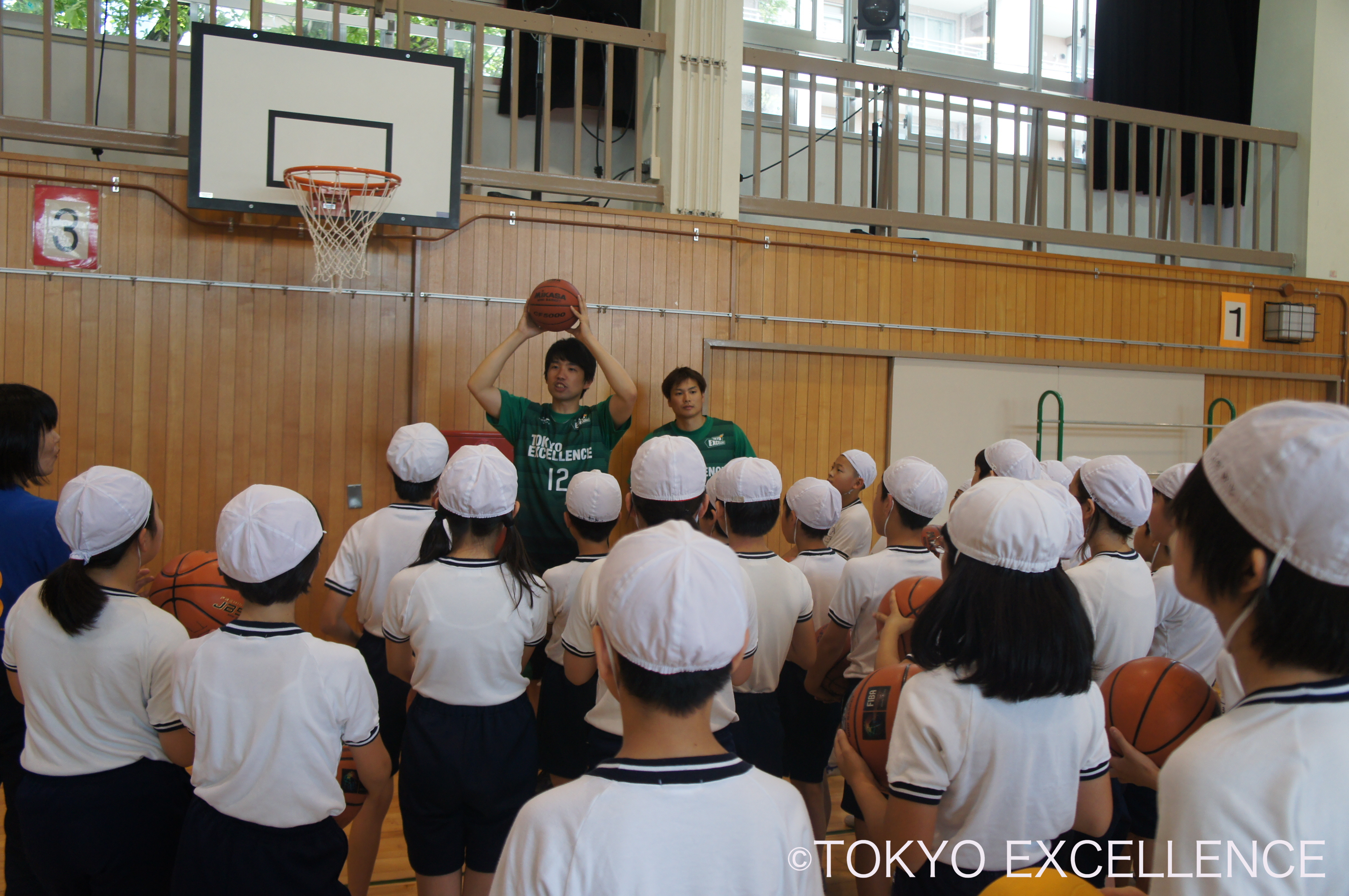 6月10日(土)に板橋区立北野小学校に訪問しました!! 東京エクセレンス