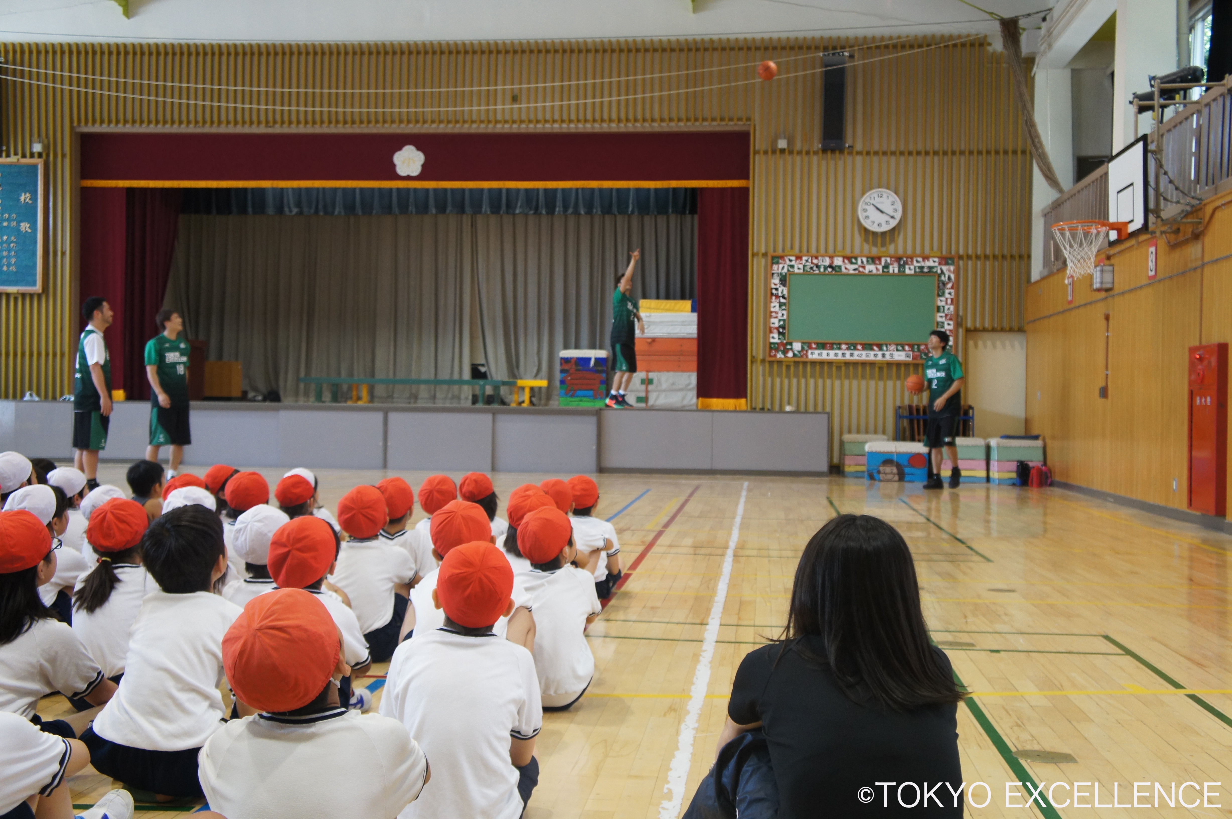 6月10日(土)に板橋区立北野小学校に訪問しました!! 東京エクセレンス